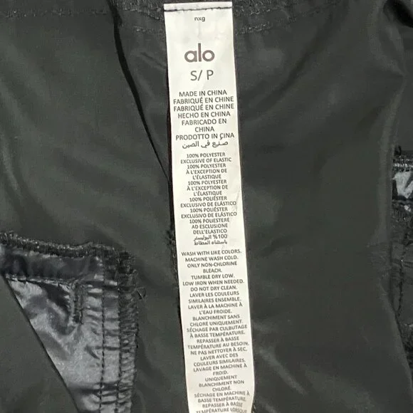 Alo Monterey Overalls in Black Size Small (Hemmed Inseam 27”) - Picture 16 of 16